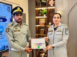 CTO Kainat reviews ITP Headquarters work, rewards ASI