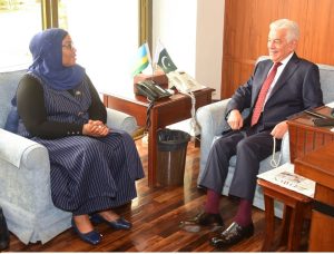 Ambassadors of Ethiopia, Rwanda, Tajikistan call on Defence Minister