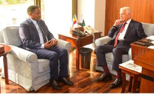 Ambassadors of Ethiopia, Rwanda, Tajikistan call on Defence Minister