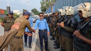 DIG Ali , SSP Qazi review security, order stronger action against crime