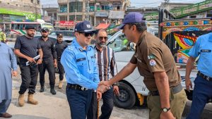 DIG Ali , SSP Qazi review security, order stronger action against crime
