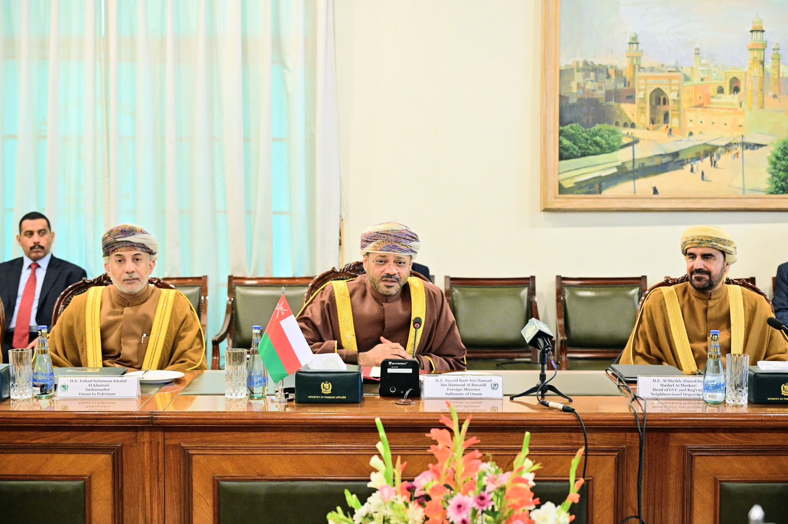 DPM/FM Dar, FM Oman reaffirm fraternal ties, bilateral cooperation