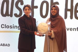 Right To Play Pakistan marks close of 'Goals For Her' project